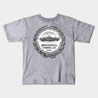 Seal of Boston Decal Kids T-Shirt